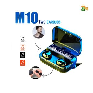 TWS M10 Bluetooth 5.1 হেডফোন (টাচ কন্ট্রোলসহ)